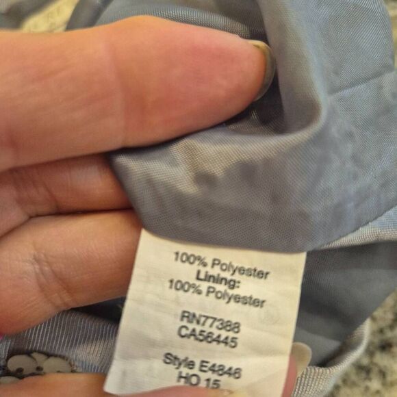 J. Crew Women's Silver Poly Sequin Lined Pencil Straight Skirt - Picture 10 of 10